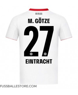 Günstige Eintracht Frankfurt Mario Gotze #27 Auswärtstrikot 2025-26 Kurzarm